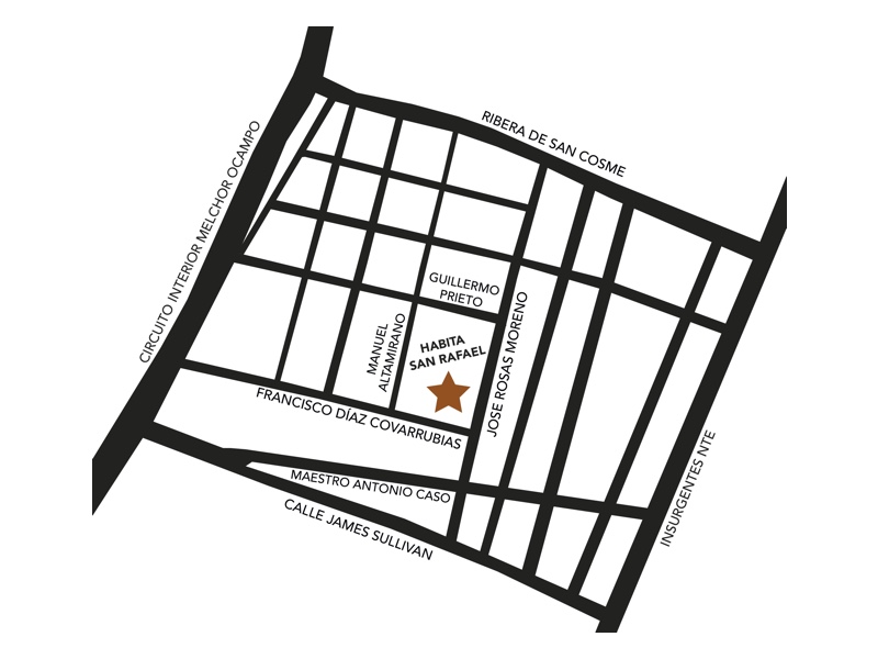 Mapa San Rafael Mapa de ubicación San Rafael
